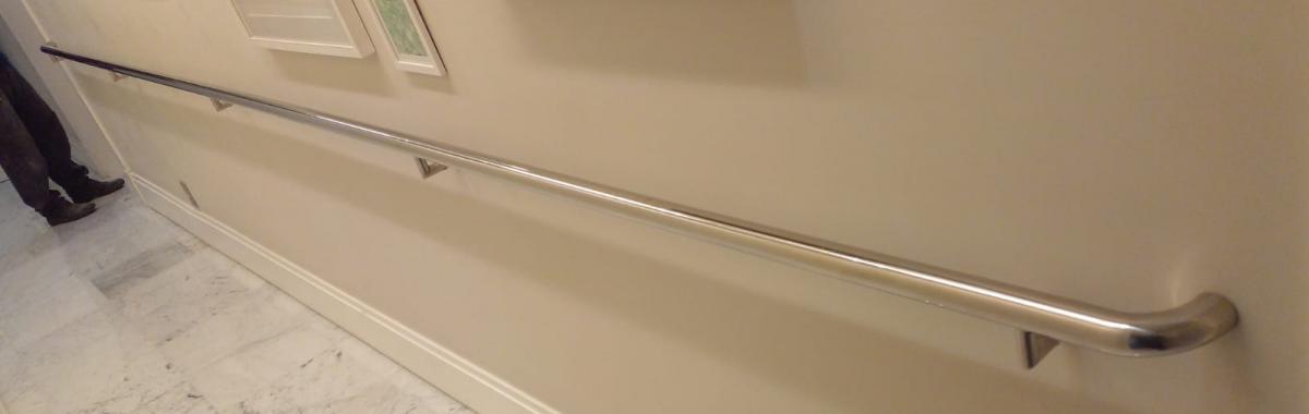 CORRIMÃO DE INOX DE ACESSIBILIDADE CORRIMÃO DE INOX DE ACESSIBILIDADE