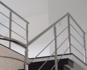 CORRIMÃO DE AÇO INOX EM ALPHAVILLE