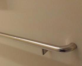 CORRIMÃO DE PAREDE DE AÇO INOX